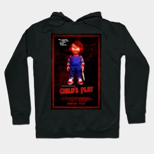 Child's Play Chucky Movie Poster Hoodie